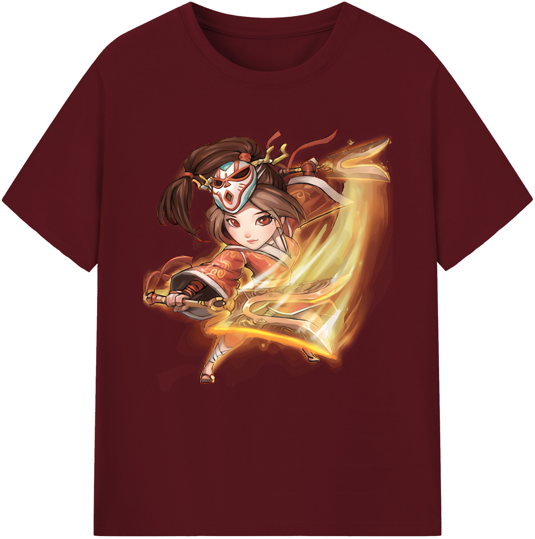 リーグ・オブ・レジェンド League of Legends LOL 綿100％半袖Tシャツ（フロントプリント）